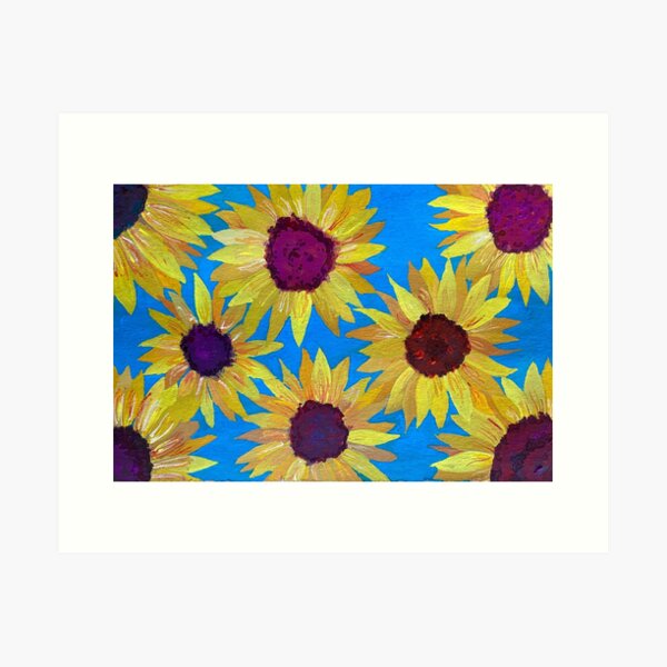 Item preview, Sunflowers designed and sold by ShayalChandArt.