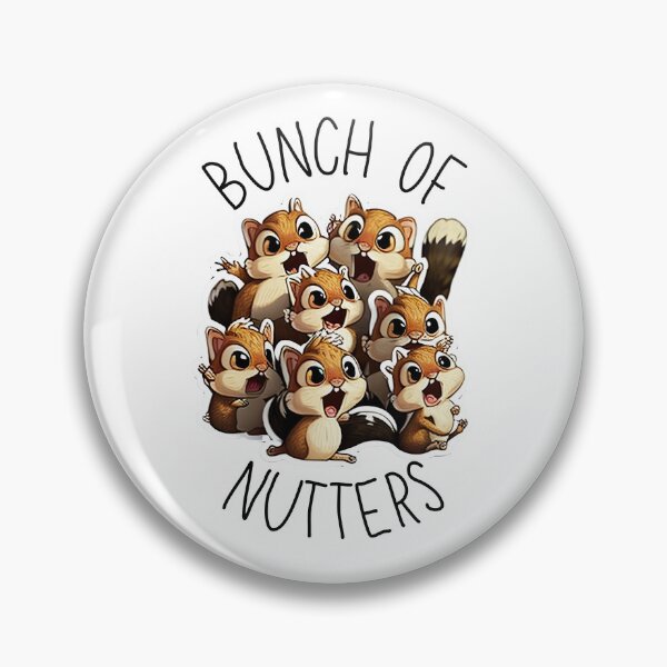 Item preview, Squirrel Art | Squirrel Humor | Nutters designed and sold by StickeryPickery.