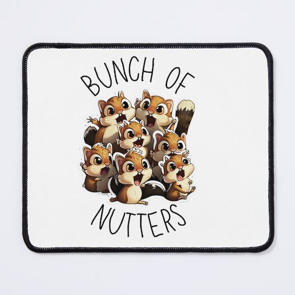 Item preview, Squirrel Art | Squirrel Humor | Nutters designed and sold by StickeryPickery.