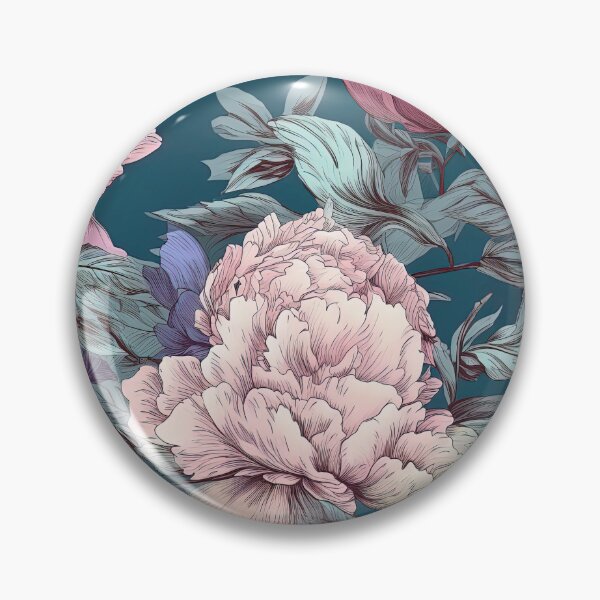 Item preview, Peonies 02 illustration designed and sold by mutasimmh.