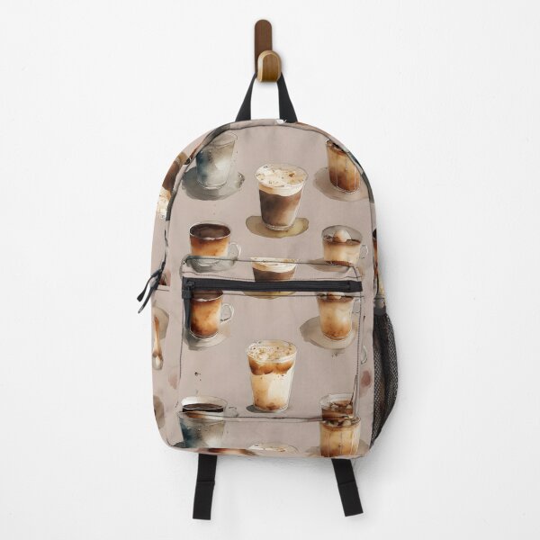 Item preview, Coffee pattern in watercolor designed and sold by glanced2677.