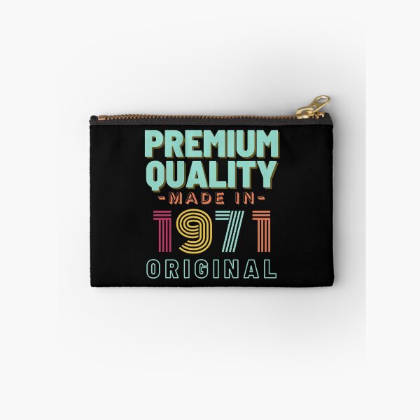 Item preview, Premium Quality Made In 1971 Original Funny Birthday Quote  designed and sold by Ching Teoh.