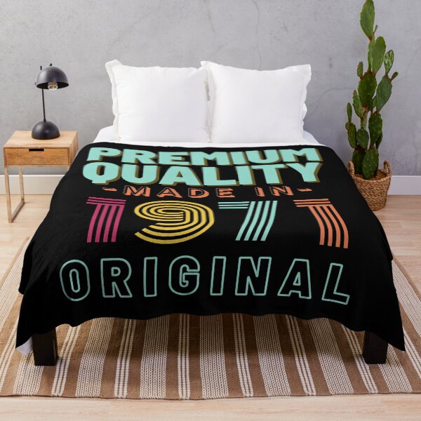 Item preview, Premium Quality Made In 1971 Original Funny Birthday Quote  designed and sold by Ching Teoh.
