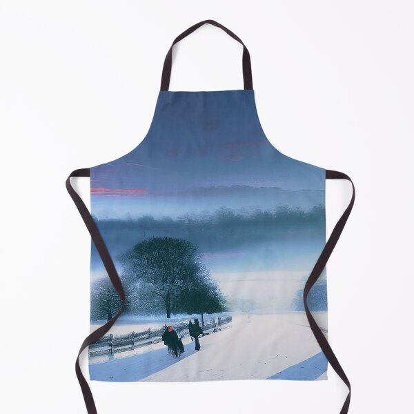 Item preview, A Snowy Morning After a Red Sunrise designed and sold by HEADRUSHLONDON.