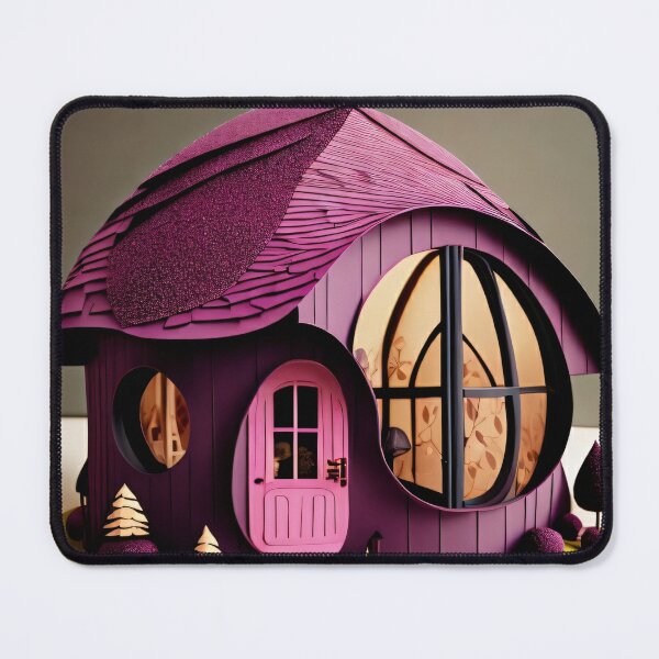Item preview, Plum Inpired Chalet Papercut designed and sold by MMDigitalArt.