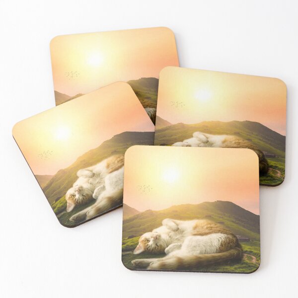 Item preview, Relaxed cat at sunset designed and sold by williamzmichael.