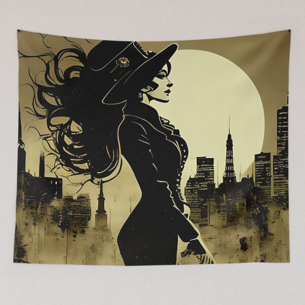 Item preview, Steampunk Illustration, book cover design #8 designed and sold by MindAsylum.