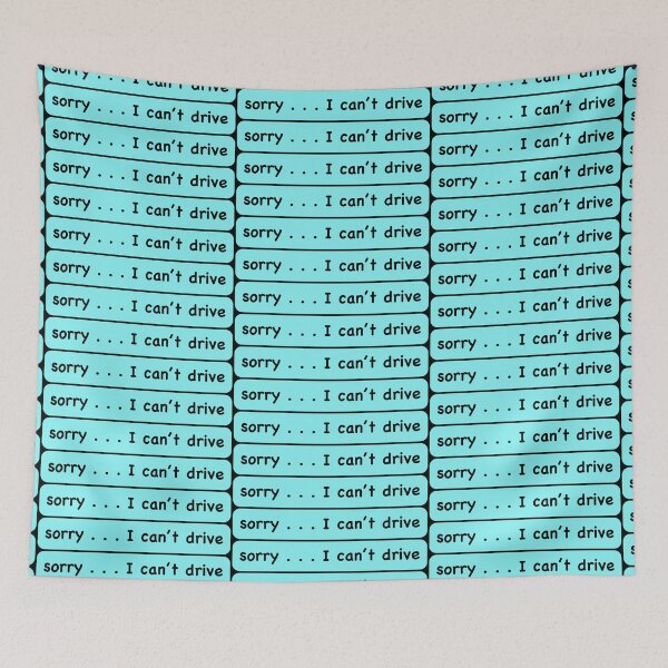 Item preview, Sorry, I can't drive designed and sold by Michael van der Hoorn.