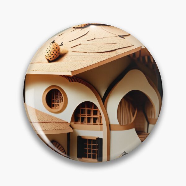 Item preview, Lychee Inspired Chalet Papercut designed and sold by MMDigitalArt.