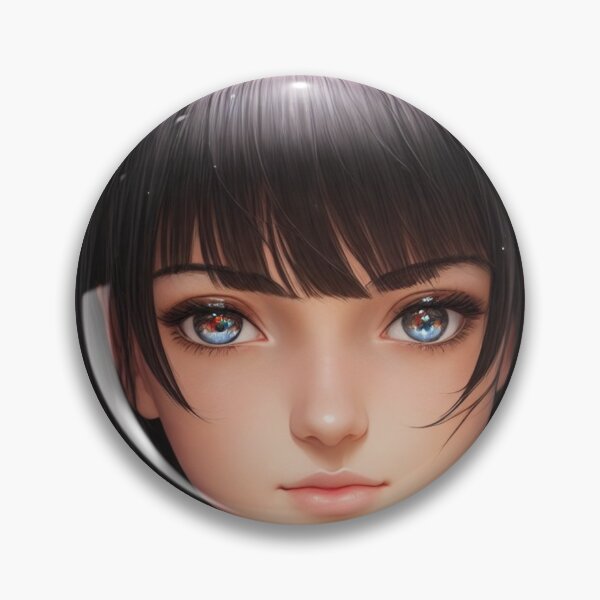 Item preview, Ani-Manga Art Black Haired Girl designed and sold by Ani-MangaArt.