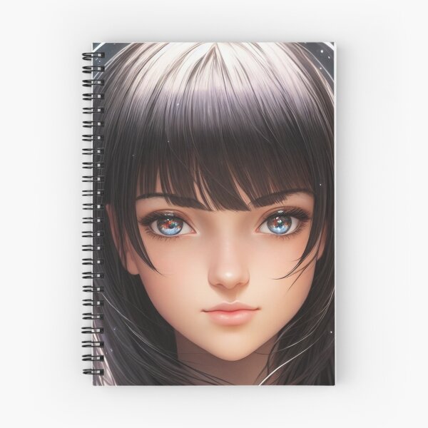 Artikelvorschau, Ani-Manga Art Schwarzhaariges Mädchen entworfen und verkauft von Ani-MangaArt.