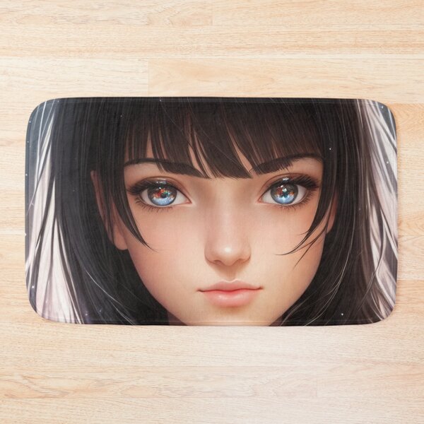 Item preview, Ani-Manga Art Black Haired Girl designed and sold by Ani-MangaArt.