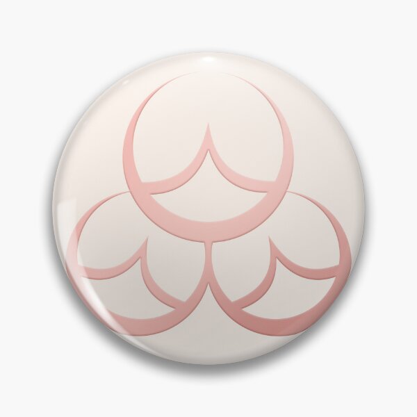 Item preview, Rose Gold Mitsu Yama Kamon designed and sold by Takeda-art.
