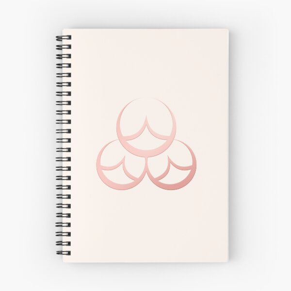 Item preview, Rose Gold Mitsu Yama Kamon designed and sold by Takeda-art.