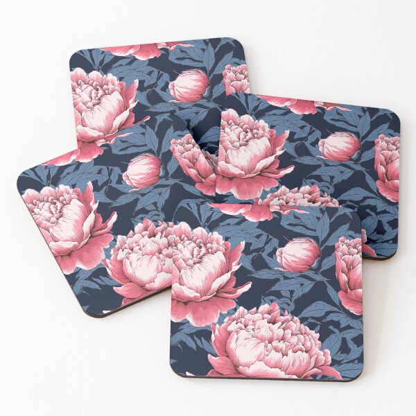 Item preview, Peonies 03 illustration designed and sold by mutasimmh.