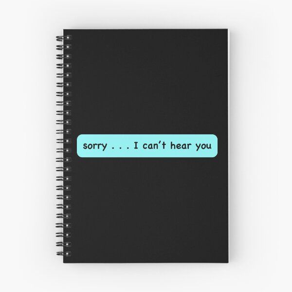 Item preview, Sorry, I can't hear you designed and sold by Michael van der Hoorn.