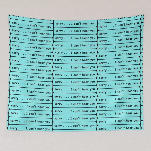 Item preview, Sorry, I can't hear you designed and sold by Michael van der Hoorn.