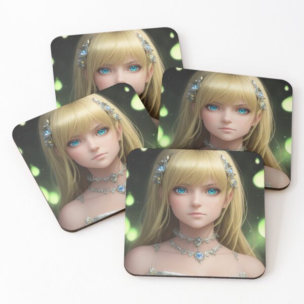 Item preview, Ani-Manga Girl with Jewelry designed and sold by Ani-MangaArt.