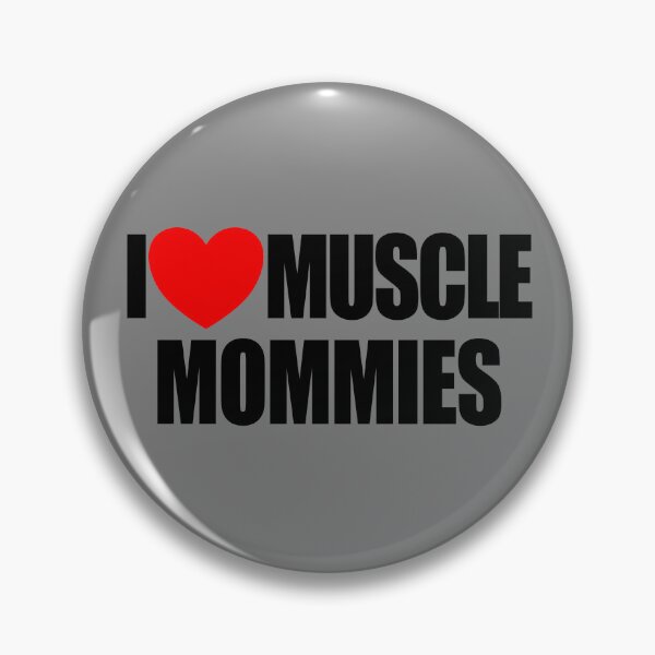 Artikelvorschau, I Love Muscle Mommies Red Heart Lifting Muscle Mommies Gear entworfen und verkauft von DynamicDesign.