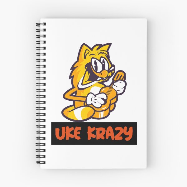 Item preview, Uke Krazy, ukulele design designed and sold by DistinctDesignz.
