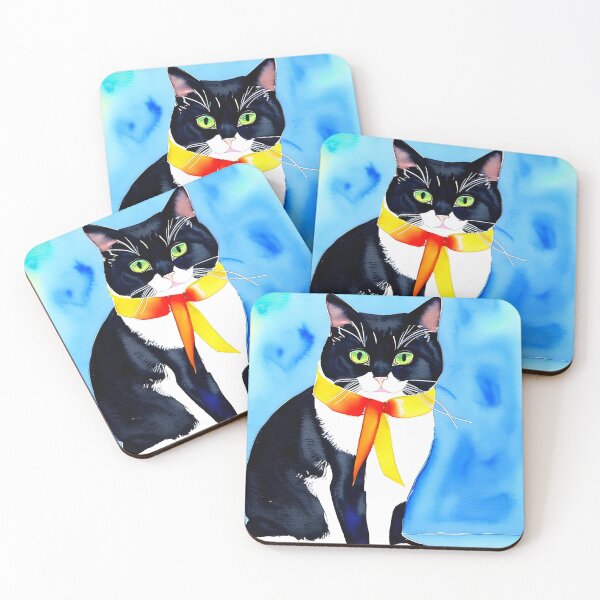 Item preview, Cat wearing a yellow ribbon in support of endometriosis, adoptive parents, suicide prevention and more designed and sold by Lady-Frost.