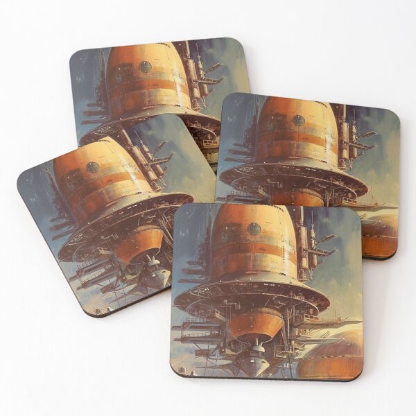 Item preview, 002 Nostalgic Space Journey designed and sold by nikoart001.