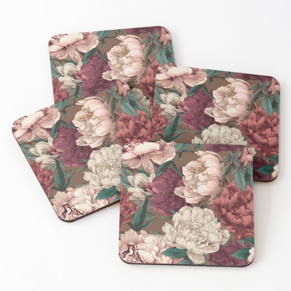 Item preview, Peonies 05 illustration designed and sold by mutasimmh.