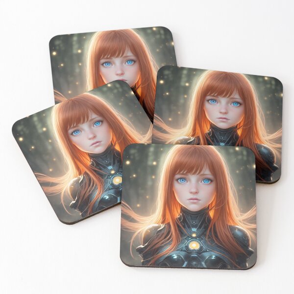 Item preview, Ani-Manga Red Haired Girl designed and sold by Ani-MangaArt.