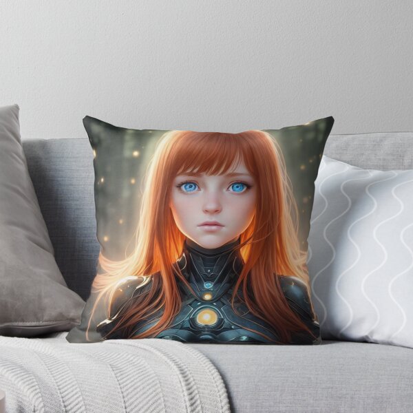 Item preview, Ani-Manga Red Haired Girl designed and sold by Ani-MangaArt.