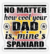 no matter dad cool vater gift Spanien Sticker