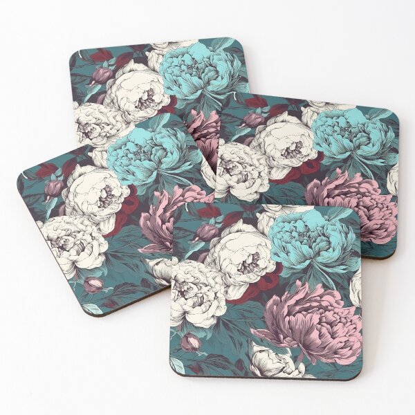 Item preview, Peonies 06 illustration designed and sold by mutasimmh.
