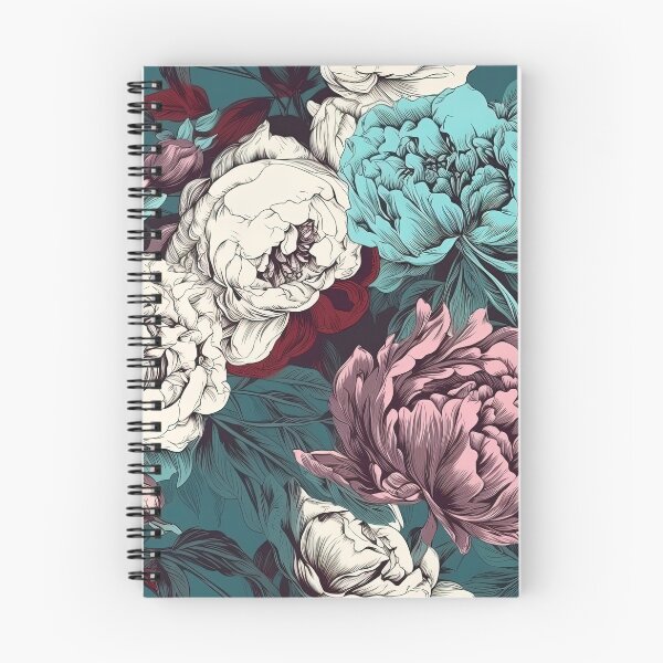 Item preview, Peonies 06 illustration designed and sold by mutasimmh.