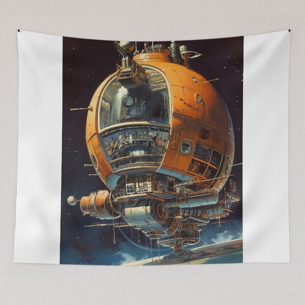 Item preview, 003 Nostalgic Space Journey designed and sold by nikoart001.