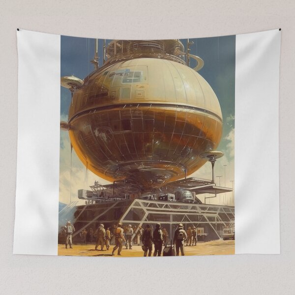 Item preview, 005 Nostalgic Space Journey designed and sold by nikoart001.