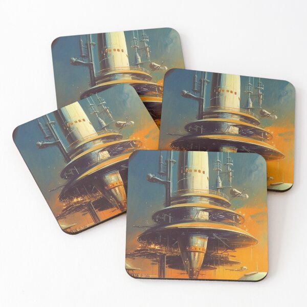 Item preview, 008 Nostalgic Space Journey designed and sold by nikoart001.