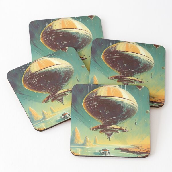 Item preview, 009 Nostalgic Space Journey designed and sold by nikoart001.