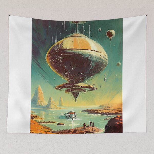 Item preview, 009 Nostalgic Space Journey designed and sold by nikoart001.
