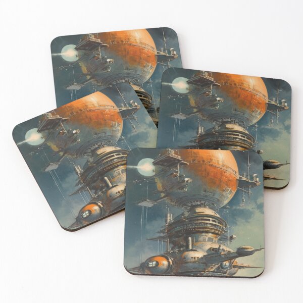 Item preview, 010 Nostalgic Space Journey designed and sold by nikoart001.