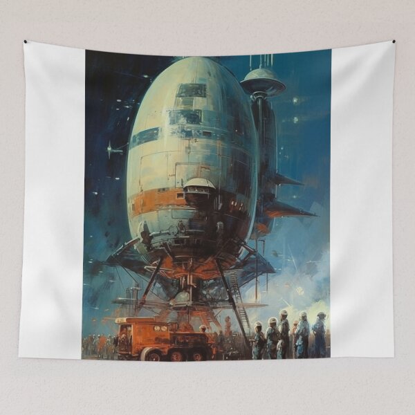 Item preview, 011 Nostalgic Space Journey designed and sold by nikoart001.