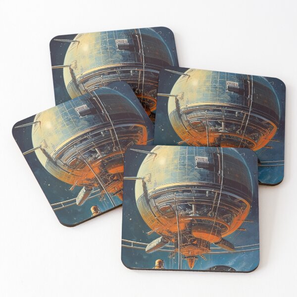 Item preview, 012 Nostalgic Space Journey designed and sold by nikoart001.