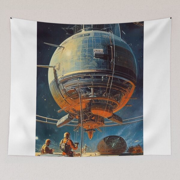 Item preview, 012 Nostalgic Space Journey designed and sold by nikoart001.