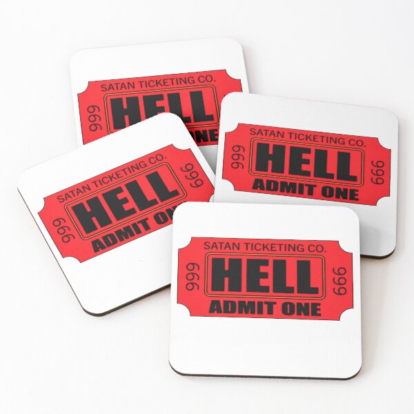 Item preview, Ticket to Hell Admit One designed and sold by spectreops.