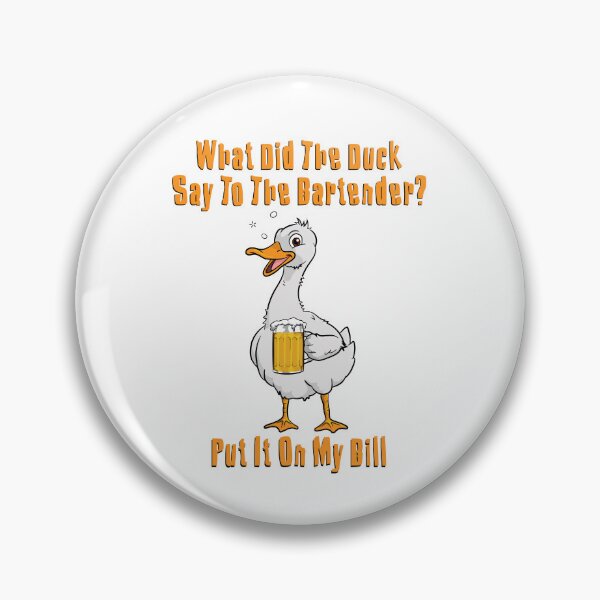 Item preview, Ducks Walks Into A Bar designed and sold by toolongdidntdraw.