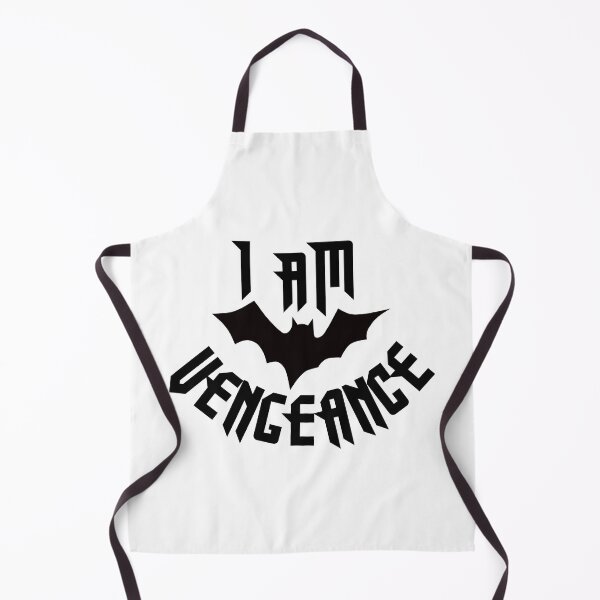 Item preview, I am vengeance! black - white version - white background designed and sold by MaesterAemon.