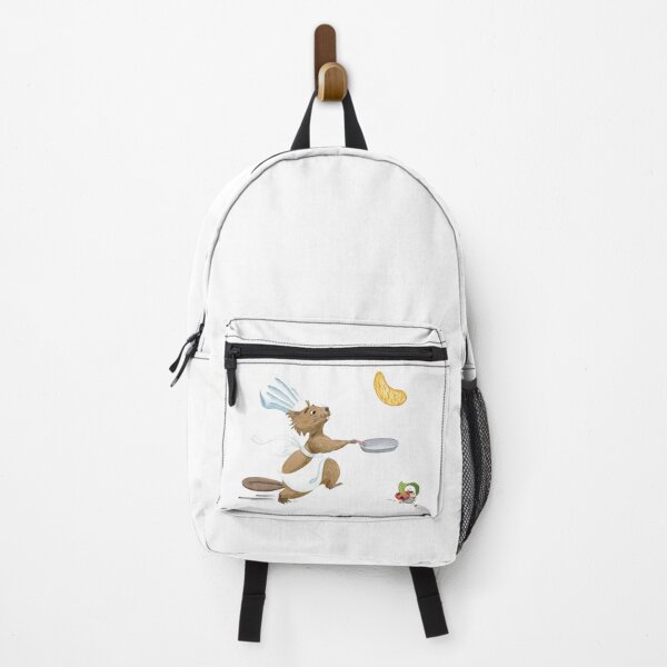Item preview, beaver making pancakes designed and sold by Iris Créa.