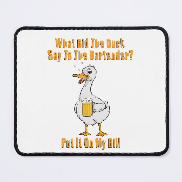 Item preview, Ducks Walks Into A Bar (Textured Version) designed and sold by toolongdidntdraw.