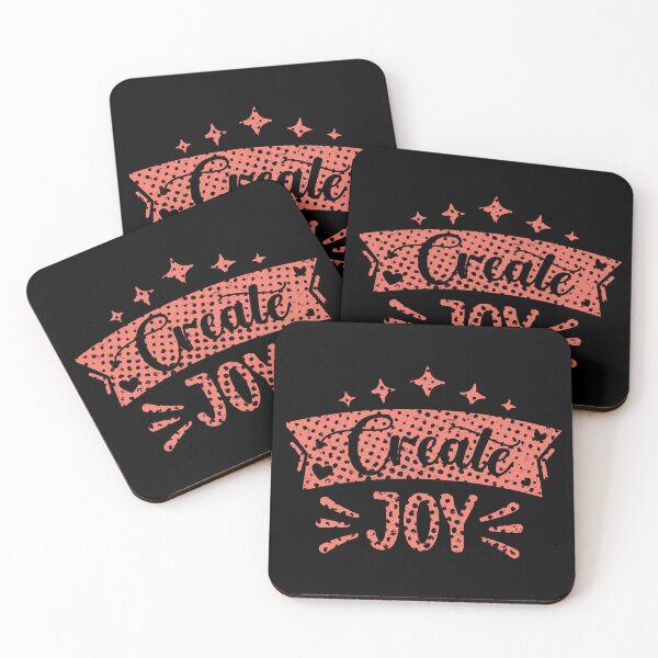 Item preview, Creating Joy Motivational Quote Happy Gift designed and sold by LumbardaDesigns.