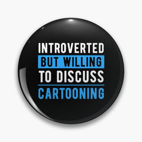 Item preview, Cartoonist Cartooning Fun Quote designed and sold by NestaReign.