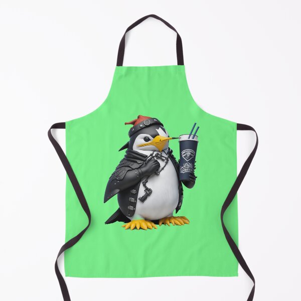 Item preview, Funny Penguin In Jacket designed and sold by artist-mac.