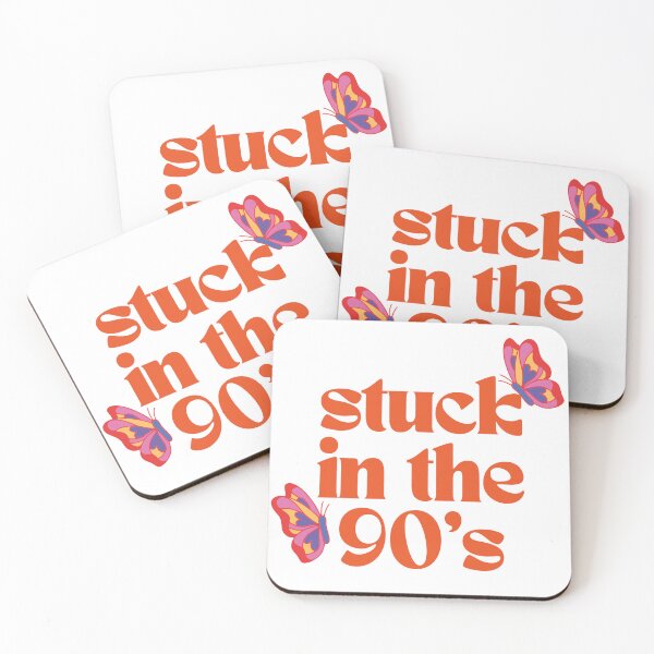 Item preview, STUCK IN THE 90's- vintage groovy typography design designed and sold by digitalsbyannnn.